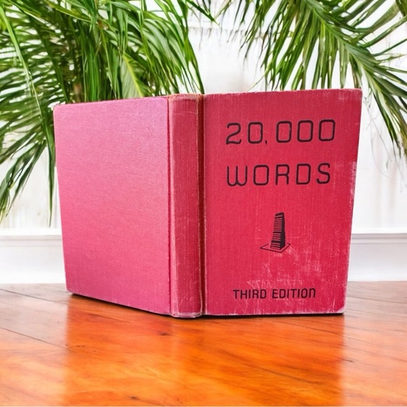 VINTAGE 1957 20,000 Words by Louis A. Leslie - Third Edition - Picture 3 of 13